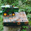 Наливатор алкоголю "Комбайн John Deere" на 4, 5 або 6 чарок (диспенсер алкоголю, алконаліватор)